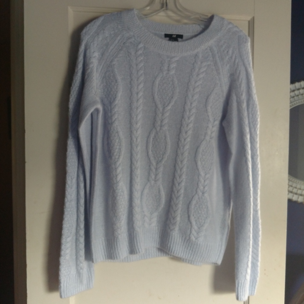 H&M Light Blue Sweater